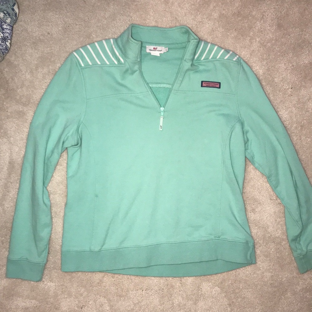Mint green vineyard vines shep shirt